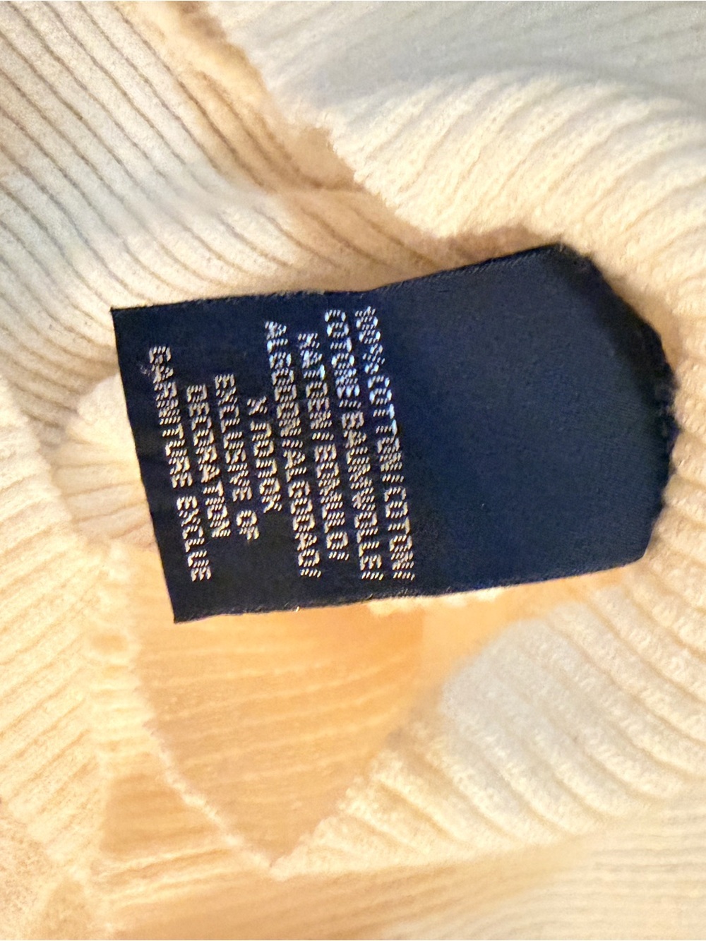 Polo by Ralph Lauren Cream Button-Up V-Neck Cardigan with Pink Pony - Picture 5 of 6